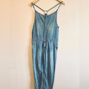 NEW ROXY COSY ROMPER OVERALLS SZ LARGE